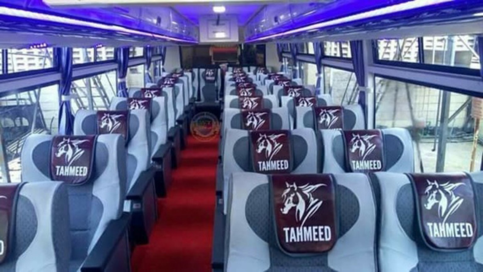 Tahmeed Coach interior seating