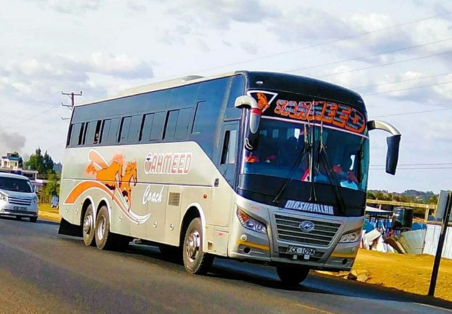 Tahmeed Coach coaches at the terminal and on the northern Kenya road